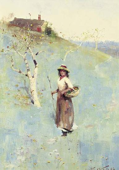 Walter Withers Farmer's Girl